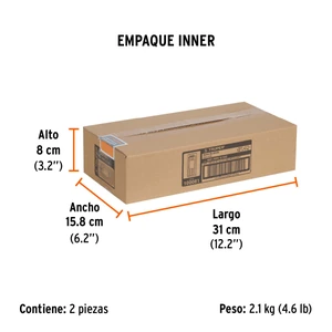 Truper Bolsa con 1 kg de barras de silicón de repuesto p/PIPE-5/16