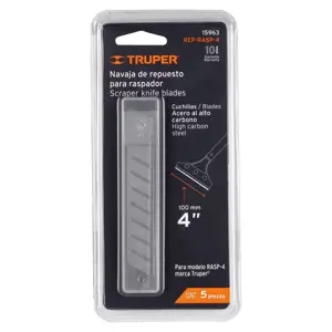 Truper Dispensador con 5 cuchillas de repuesto para raspador RASP-4