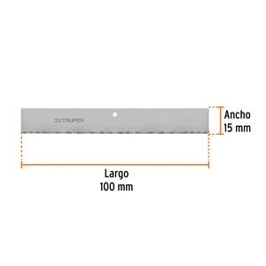 Truper Dispensador con 5 cuchillas de repuesto para raspador RASP-4