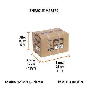 Truper Caja con 100 cuchillas de repuesto para RASP-3,2,1 y NC-10