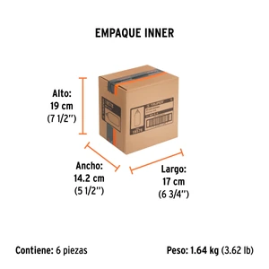 Gis rojo para tiralíneas, alta visibilidad, 8 oz, Truper