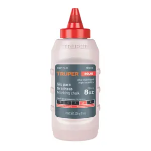 18578 / REP-TL-R Gis rojo para tiralíneas, alta visibilidad, 8 oz, Truper