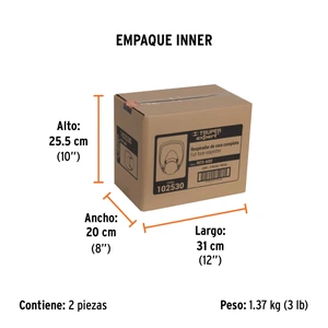 Respirador de cara completa, Truper