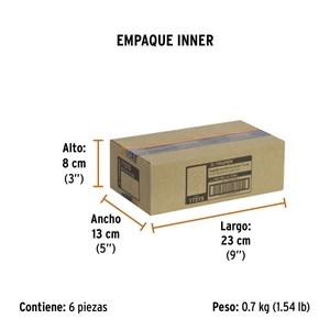 Respaldo para discos de lija 4-1/2