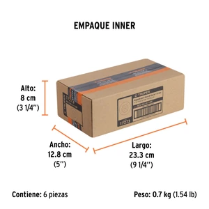 Respaldo para discos de lija 4-1/2