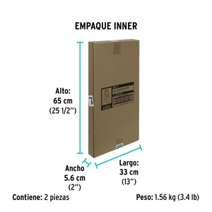 Letrero de piso resbaloso, 62 cm, Klintek