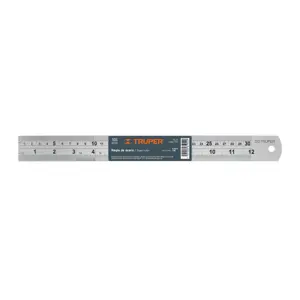 14387 / RGL-30 Regla 30 cm de acero inoxidable, Truper