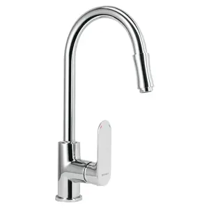 45194 / RIM-82 Foset Mezcladora cromo nariz retráctil para fregadero, Riviera