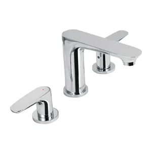 45188 / RIM-91 Foset Mezcladora cromo para lavabo con taladros separados, Riviera