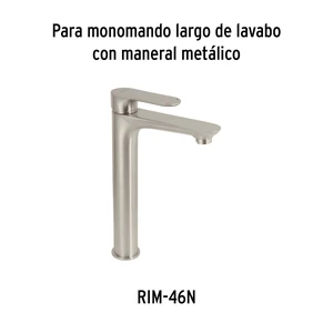 Foset Maneral de palanca para monomandos, satín, Riviera