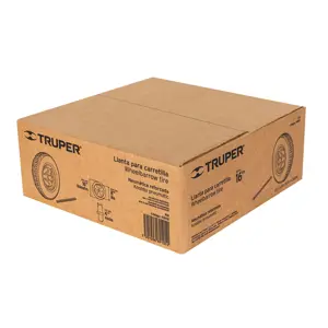 11852 / RN Truper Llanta completa neumática 16
