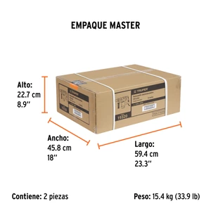 Expert Rotomartillo SDS Plus 5 Joules, 1500W, TRUPER INDUSTRIAL