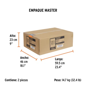 Expert Rotomartillo SDS Plus 6 Joules, 1600W, TRUPER INDUSTRIAL