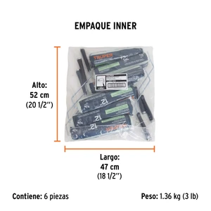 Truper Rodillo para pintar 12 x 5/8