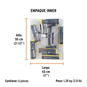 Truper Rodillo para pintar 9