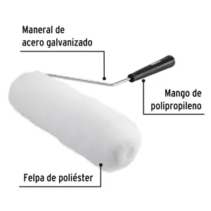 Rodillo para pintar, 9 x 3/4