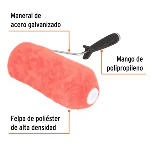 Truper Rodillo para pintar 9