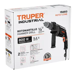 15683 / ROTO-1/2N8 Expert Rotomartillo 1/2