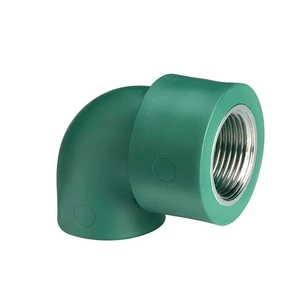 Codo con ángulo de 90° con rosca hembra de 32 mm x 1/2" Tuboplus