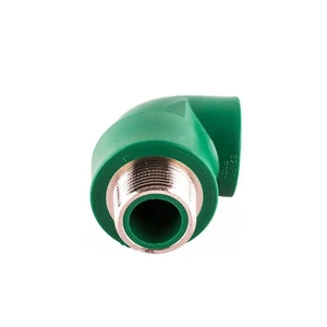Codo con ángulo de 90° con rosca macho de 32 mm x 1/2" Tuboplus