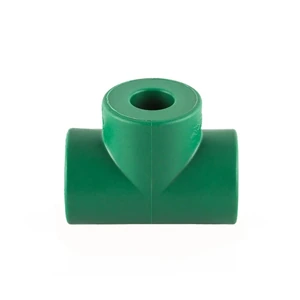 Tee reducida extrema central de Tuboplus