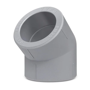 ROTOPLAS-280542 / 280542 Codo 50 mm a 45° Tuboplus Agua Helada