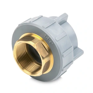 Conector Rosca Hembra Tuerca Hexagonal Npt Tuboplus Agua Helada