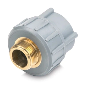 Conector Rosca Macho Npt Tuboplus Agua Helada