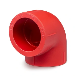 ROTOPLAS-280995 / 280995 Codo 25 mm a 90° Tuboplus Contraincendios