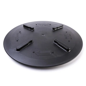 ROTOPLAS-310070 / 310070 Tapa y arillo click color negro para tinacos