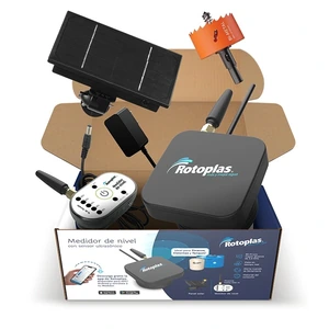 ROTOPLAS-312378 / 312378 Medidor de nivel de agua con sensor ultrasónico solar