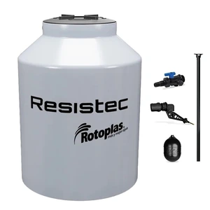 Tinaco Resistec Rotoplas con Multiconector y jarro de aire 1,100 litros (Venta exclusiva en Tuxtla)