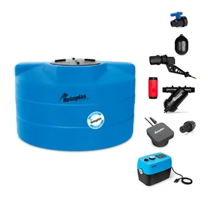 Cisterna con Bomba Inteligente 1/2 HP 1,200 litros