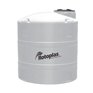 Tanque vertical reforzado al 20% 2,500 litros color neutro