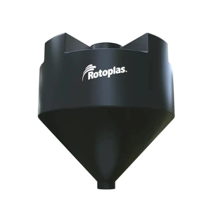 Tanque horizontal nodriza reforzado al 20% 5,000 litros color negro