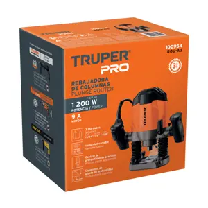 Router 1,200W, 1-3/4 HP, TRUPER PRO