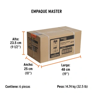 Router compacto 600W, 3/4 HP, TRUPER PRO