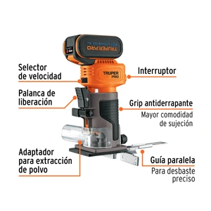 Router (Rebajadora) 1/4