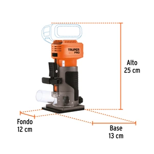 Router (Rebajadora) 1/4