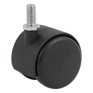 49697 / ROY-50ER Rodaja tipo yoyo de 50 mm con espiga roscada, Fiero