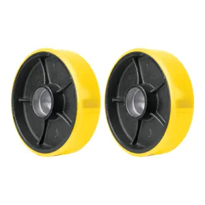100255 / RU-PAT-PUR 2 Ruedas para patín traspaleta de 2.5 ton PAT-2.5PU, Truper
