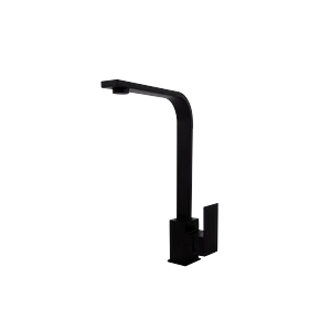 Mezcladora Monomando para Fregadero Negro RUGO 014-FN