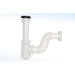 RUGO-11-PF / 11-PF Trampa Completa para Fregadero Blanco RUGO 11-PF
