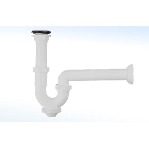 RUGO-11-R / 11-R Media Trampa para Fregadero Blanco RUGO 11-R