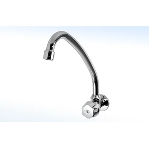 Llave Individual para Fregadero a La Pared Cromo RUGO 7-FPT