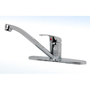 Mezcladora Monomando para Fregadero 20 Cm (8") con Cubierta Cromo RUGO 7-MQ