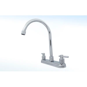 RUGO-8-NC / 8-NC Mezcladora Bimando para Fregadero Cromo RUGO 8-NC