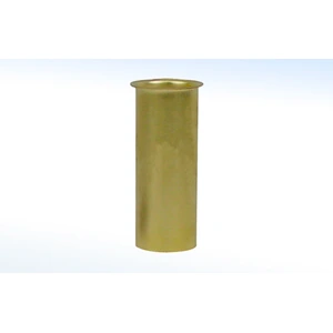 Tubo de Latón con Pestaña para Desagüe Latón Pulido RUGO RF-06