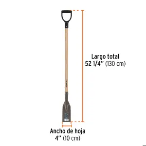 Raspador forjado de 4