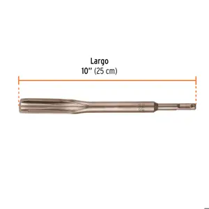 Cincel hueco para acanalado SDS plus 3/4